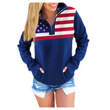 American Flag Sweatshirt