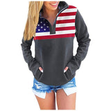 American Flag Sweatshirt