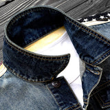 AN VINTAGE AMERICAN DENIM FLAG JACKET -Style #2